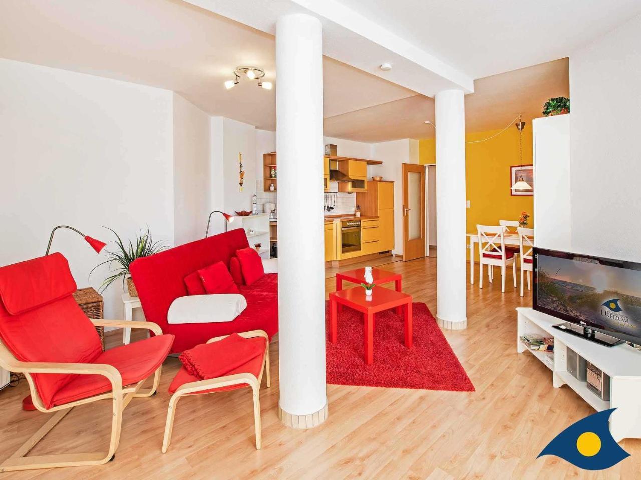 Duenen-Residenz A 20 Appartement Heringsdorf  Buitenkant foto